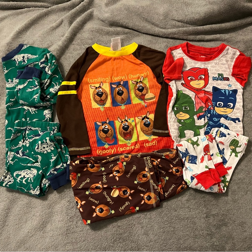 Lot of boys pajamas